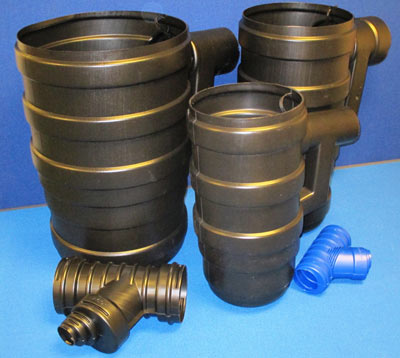 Blow Moulded Plastic Gulleys
